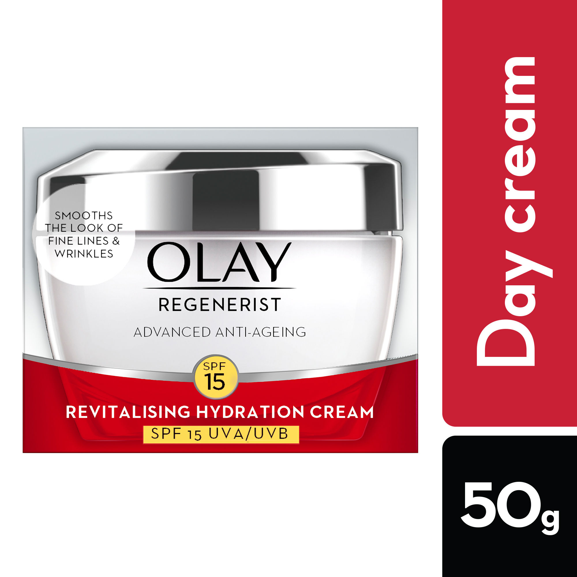 olay regenerist revitalising hydration cream moisturiser spf 15