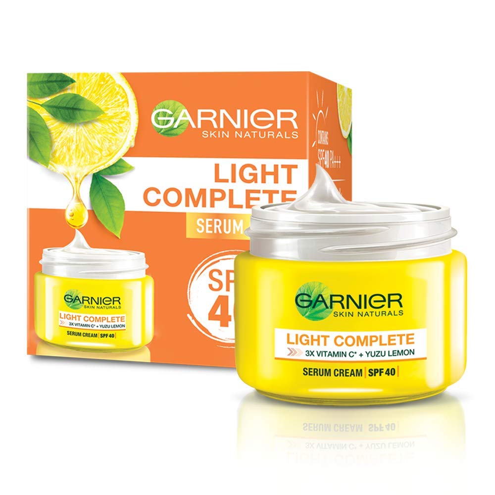 Garnier Skin Natural Light Complete Serum Cream Spf40, 45gm –  MinerwaShopping