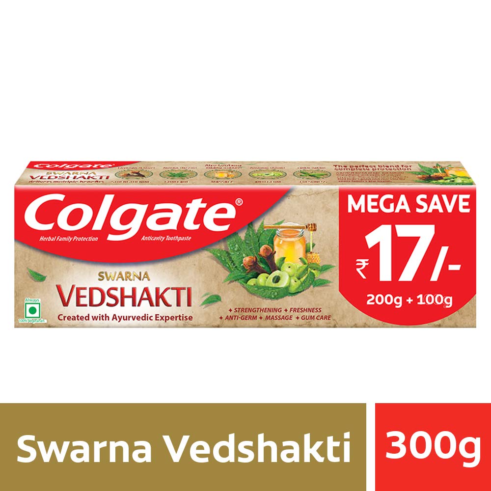 colgate swarna vedshakti