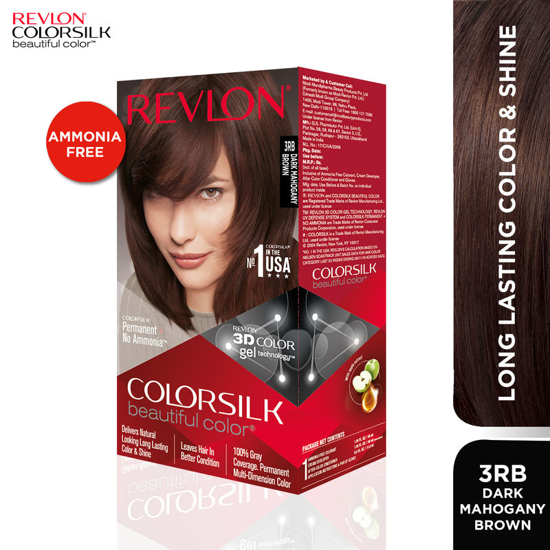 Revlon Colorsilk 3RB (Dark Mahogany Brown) Hair Color – MinerwaShopping