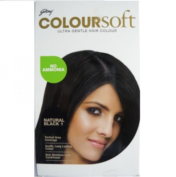 Godrej 1 Natural Black Color Soft Hair Color, 80ml+24gm – MinerwaShopping