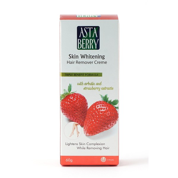 Astaberry Skin Whitening Hair Remover, 60gm – MinerwaShopping